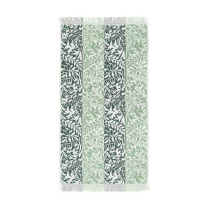 William Morris at Home Rose Stripe Sage Towel